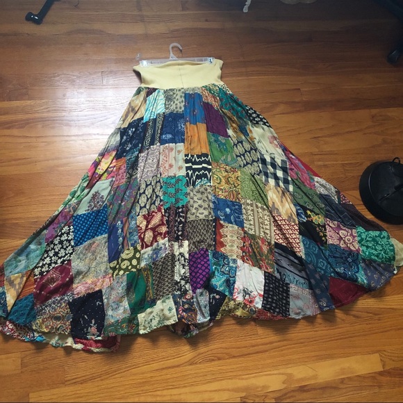 Gypsy Rose Dresses & Skirts - Gypsy Rose Boho Patchwork Dress/Skirt